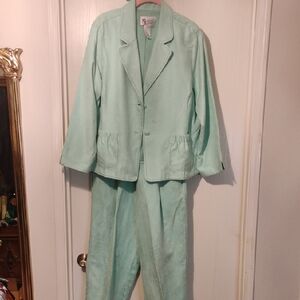 Mint Green Suit